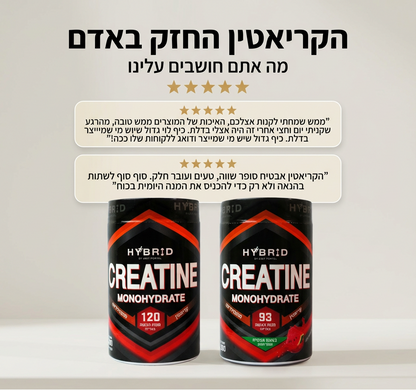 קריאטין - HYBRID (מכירה מוקדמת)
