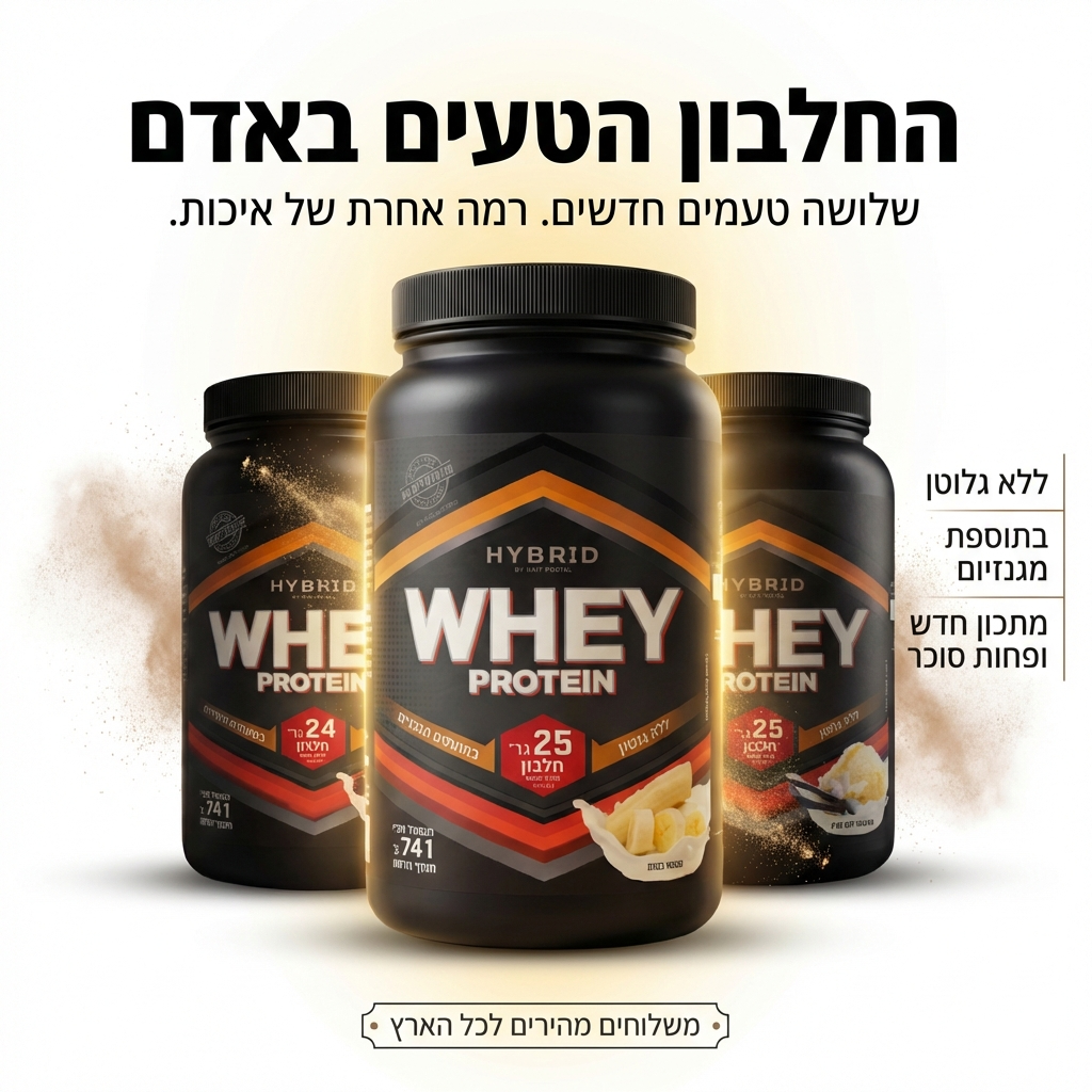 החלבון הטעים באדם - השקה חדשה